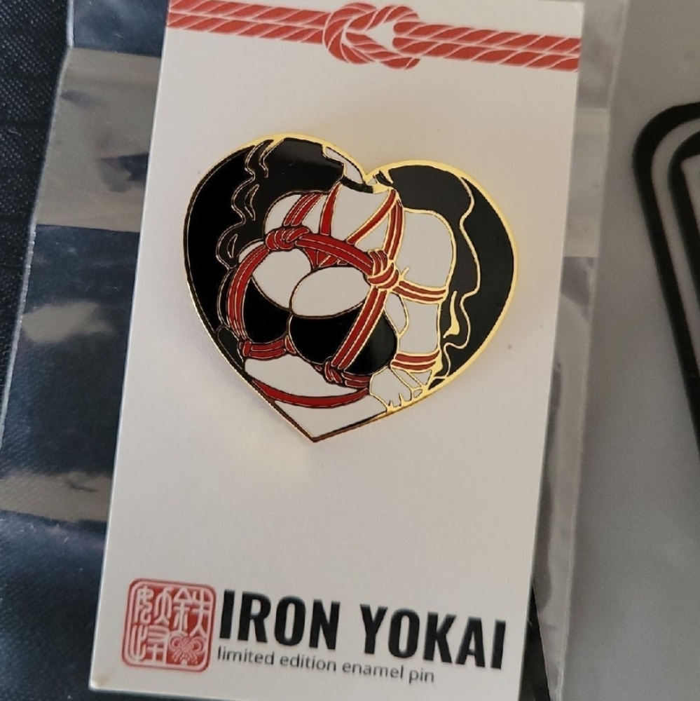Iron Yokai Pin